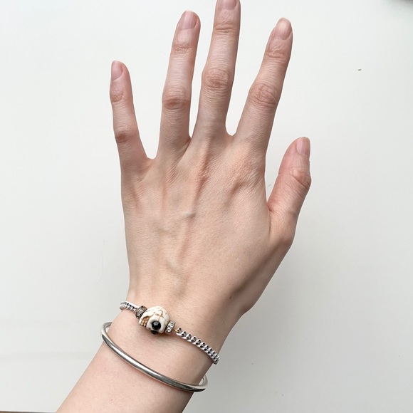 🛍3/$20💀Skull Bracelet - Picture 3 of 7